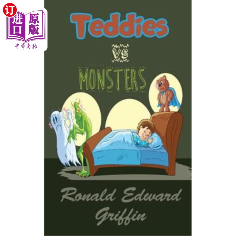 海外直订Teddies vs monsters 泰迪熊大战怪兽