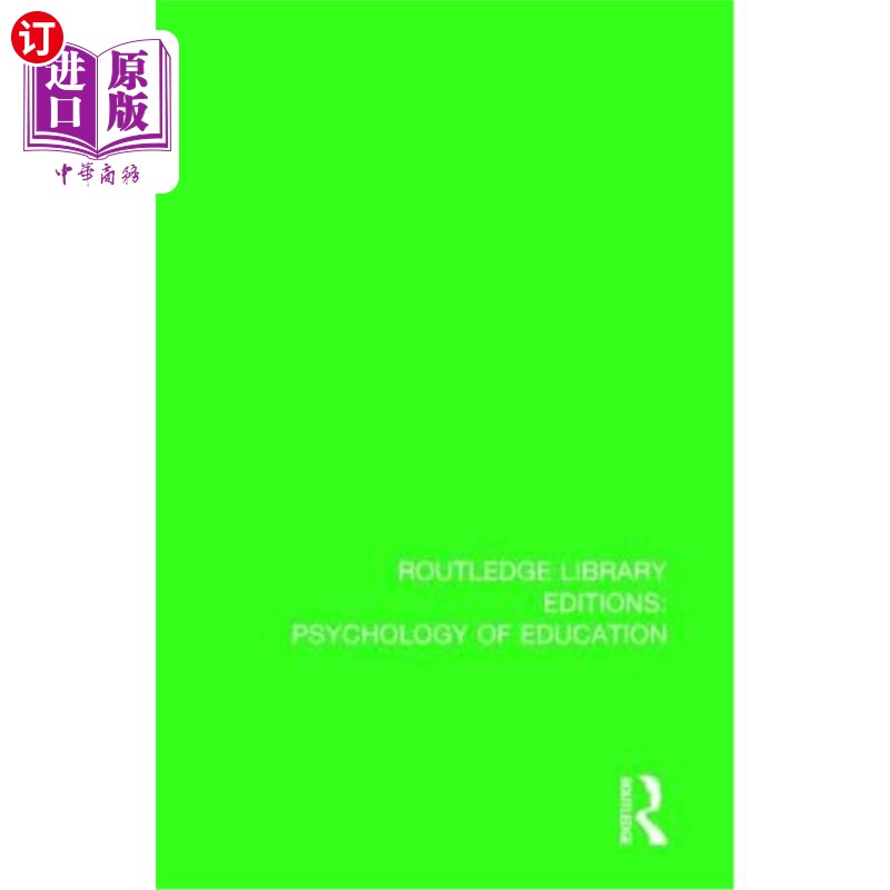 海外直订Learning Theory and Behaviour Modification 学习理论与行为矫正