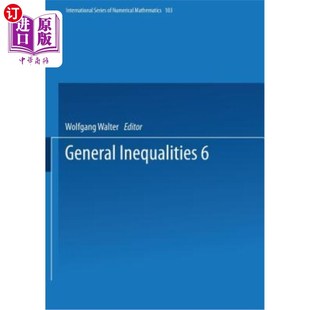 第六届国际一般 一般不平等6 General Conference International 6th Inequalities 海外直订General