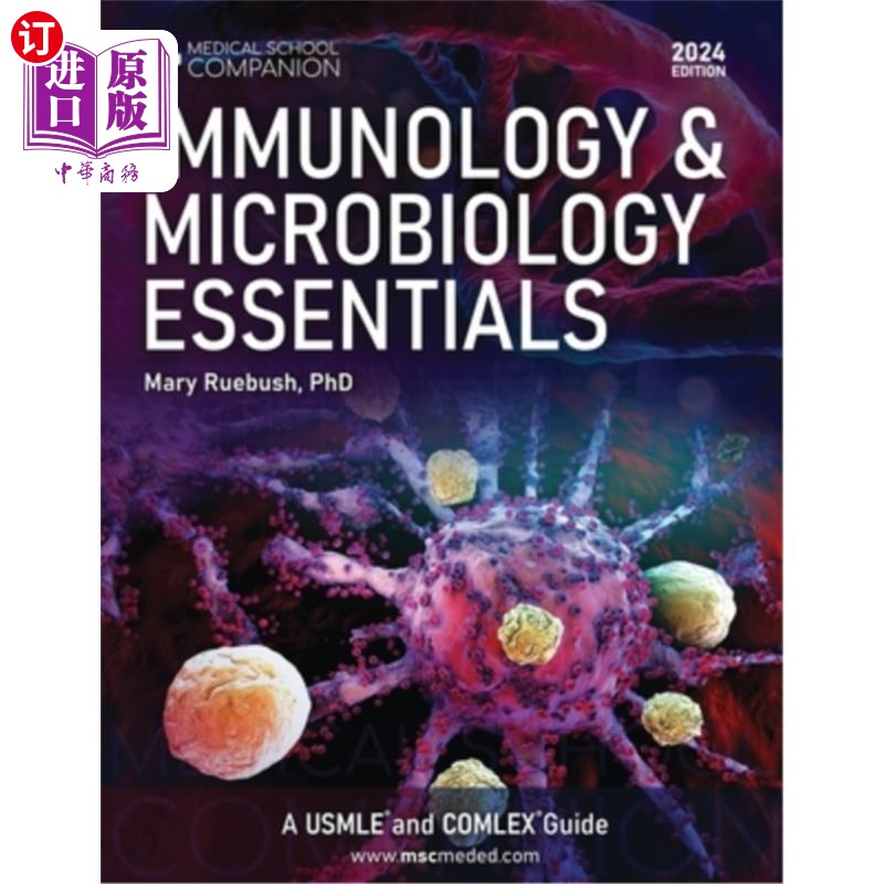 海外直订医药图书Immunology & Microbiology Essentials 免疫学与微生物学基础