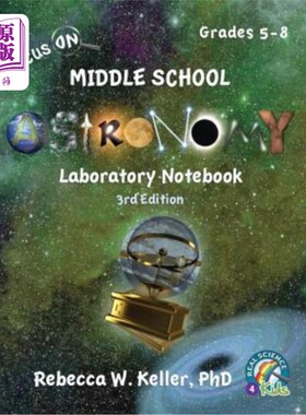 海外直订Focus On Middle School Astronomy Laboratory Notebook 3rd Edition 聚焦中学天文学实验室笔记本第三版
