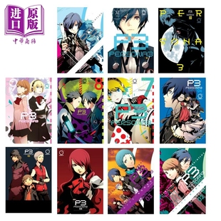 预售 女神异闻录3绘本小说 共11卷 英文原版 Persona 3 世嘉 电子游戏小说【中商原版】