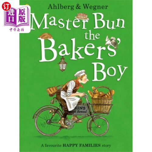 海外直订Master Bun the Bakers' Boy 面包师傅，面包师的男孩