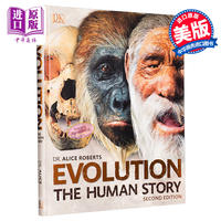 【中商原版】进化：人类的故事（第2版）英文原版 Evolution Human Story Alice Roberts DK自然科学书籍 精装 thumbnail 2