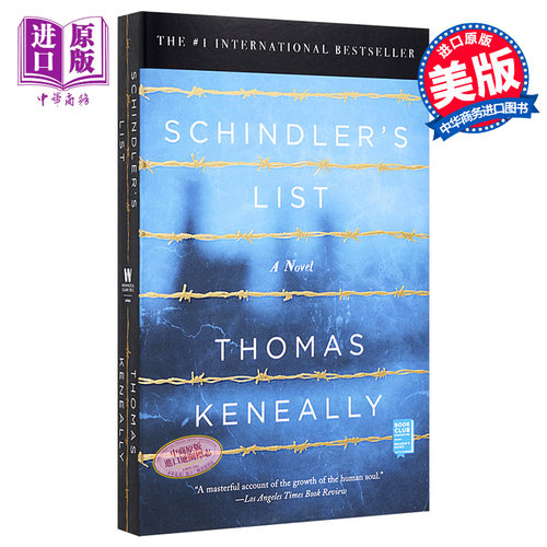 【中商原版】辛德勒的名单 Schindler's List 英文原版 托馬斯·肯尼利 THOMAS KENEALLY 经典英文电影小说 二战