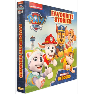 汪汪队的小盒子 10册 Paw Patrol Boxset 10 titles 英文原版 卡通动画故事图画书 儿童绘本 进口图书 3-6岁童书【中商原版】