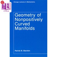 海外直订Geometry of Nonpositively Curved Manifolds 非正曲流形几何非正曲流形几何非正曲流形几何