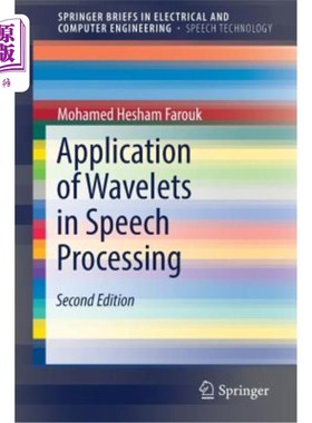 海外直订Application of Wavelets in Speech Processing 小波在语音处理中的应用