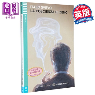意大利语分级阅读读物 ELI Young Adult Readers Italian A2 La coscienza di Zeno芝诺的意识 含音频 意大利文原版【中商原?