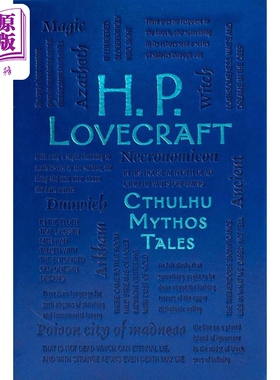 词云经典 HP洛夫克拉夫特克苏鲁神话故事 HP Lovecraft Cthulhu Mythos Tales 英文原版 H P Lovecraft【中商原版】