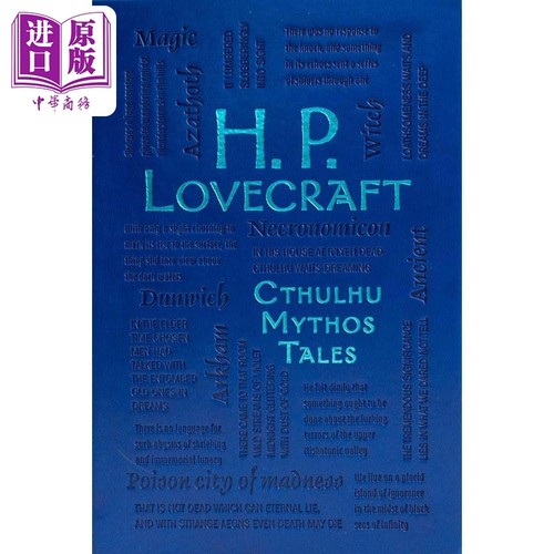 词云经典 HP洛夫克拉夫特克苏鲁神话故事 HP Lovecraft Cthulhu Mythos Tales 英文原版 H P Lovecraft【中商原版】