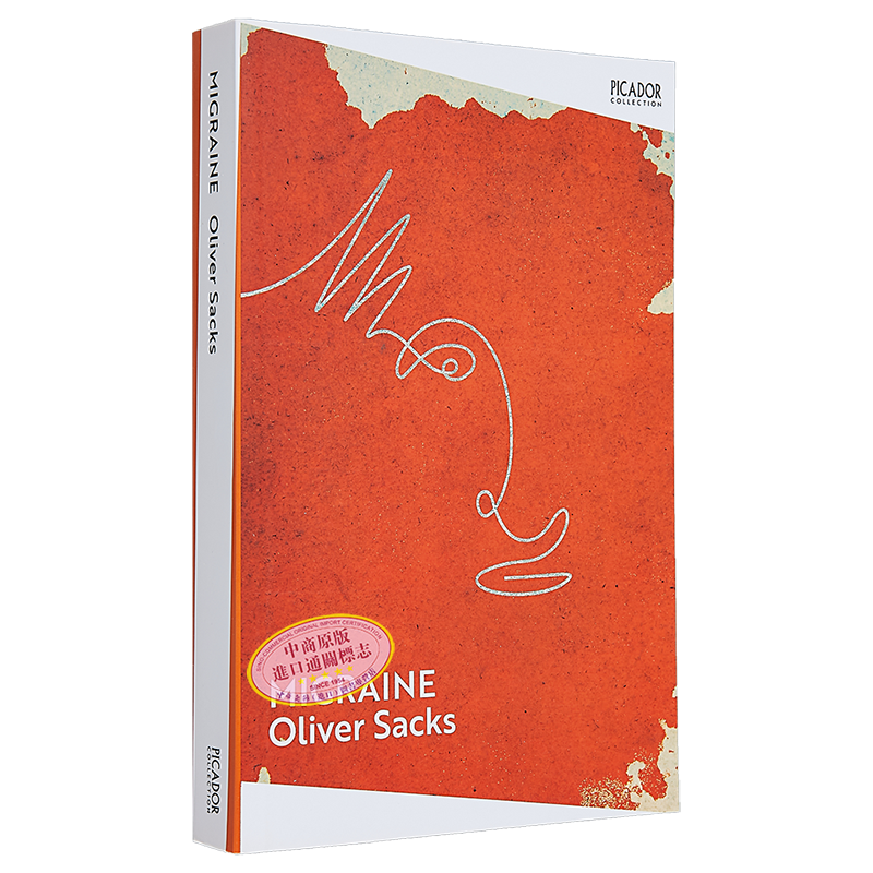 现货 皮卡多收藏系列 奥利弗 萨克斯 偏头痛 Migraine 英文原版 Oliver Sacks 偏头疼的原因 后果及解决办法【中商原版】