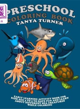 海外直订Preschool Coloring Book: Early Learning Activity Book for Kids Age 3 to 5 to Hav