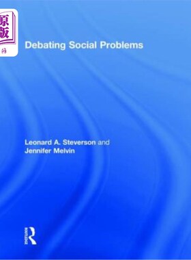 海外直订Debating Social Problems 辩论社会问题