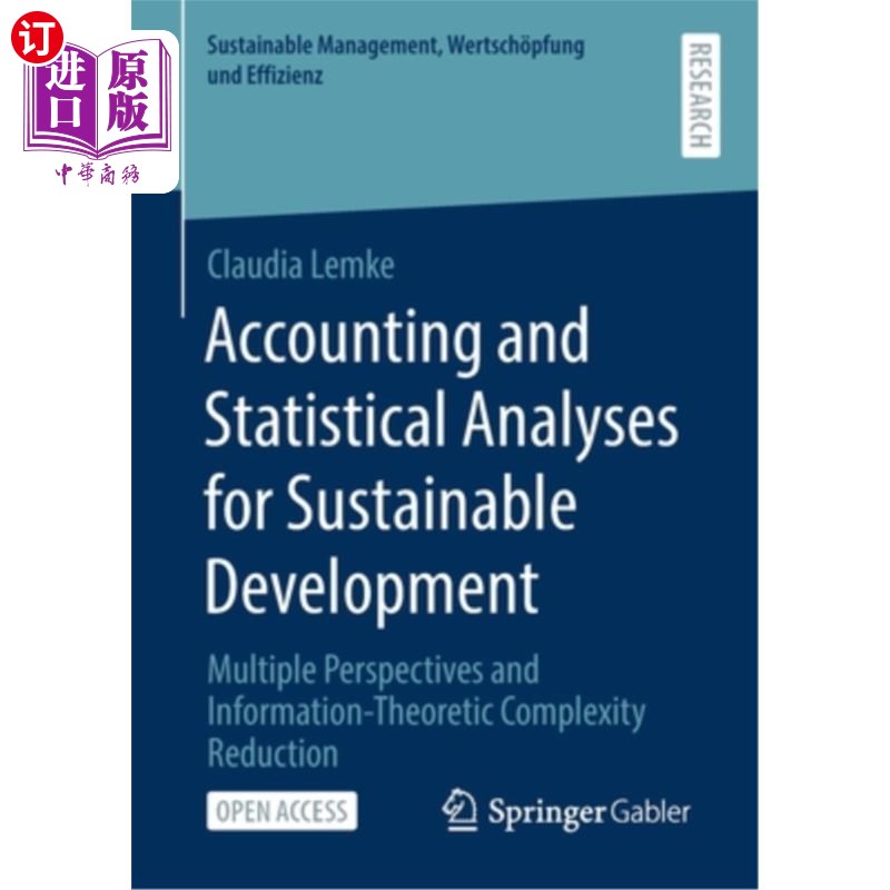 海外直订Accounting and Statistical Analyses for Sustainable Development: Multiple Perspe 可持续发展的会计与统计分析:多