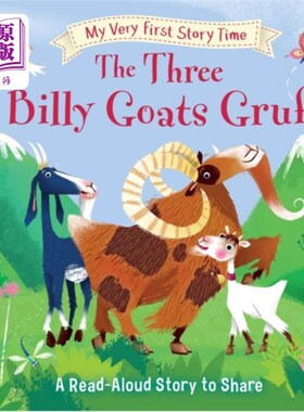 海外直订My Very First Story Time: The Three Billy Goats ... 我的第一个故事时间:三只公山羊的叫声