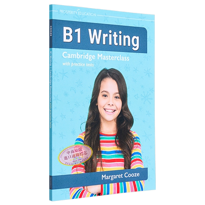现货 B1 Writing Cambridge Masterclass with practice tests 写作提升 剑桥PET考试B1等级 大师班模拟测试练习2023【中商原版】