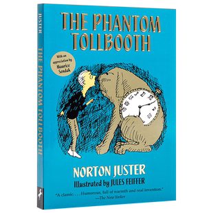 神奇的收费亭英文原版 The Phantom Tollbooth Norton Juster 幻象天堂儿童文学 小初文学 获奖小说【中商原版】