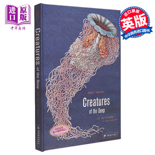 the Pop 进口艺术 科普读物 深海生物3D立体书 益智玩具 Deep Creatures Book The 中商原版 进口创意礼品书