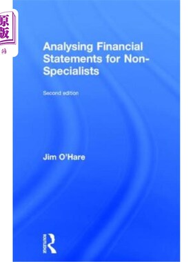 海外直订Analysing Financial Statements for Non-Specialists 为非专业人员分析财务报表