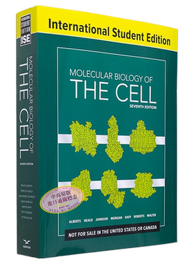 细胞分子生物学 第7版 国际学生版 Molecular Biology of the Cell 英文原版 Bruce Alberts 生命科学 科普【中商原版】