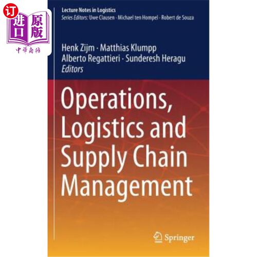 海外直订Operations, Logistics and Supply Chain Management 运营，物流和供应链管理