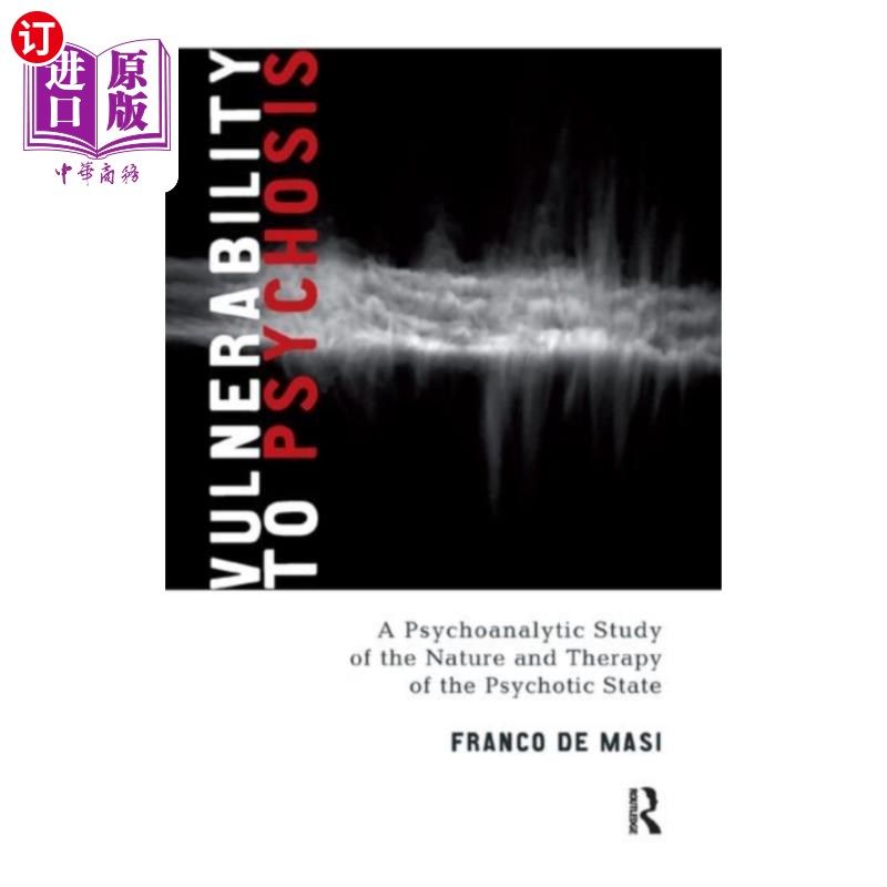 海外直订Vulnerability to Psychosis 易患精神病