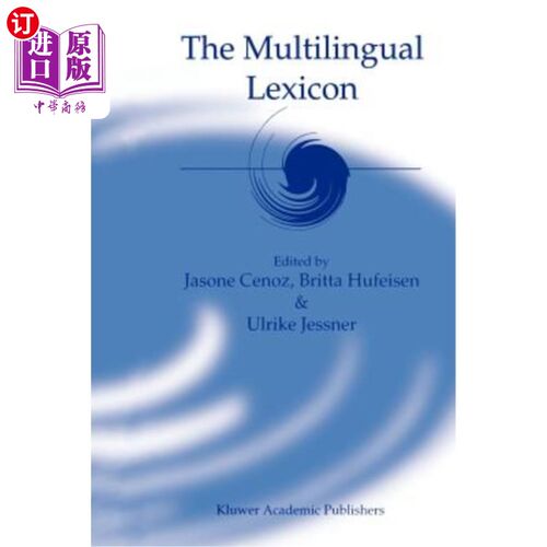 海外直订The Multilingual Lexicon 多语种词汇