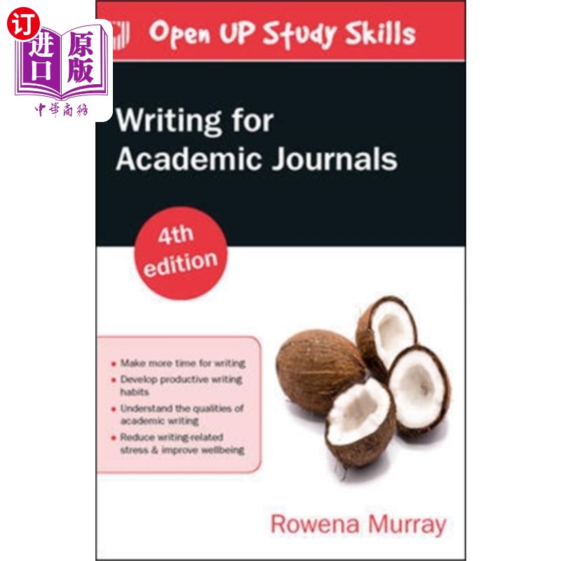 海外直订Writing for Academic Journals 4e 为学术期刊写作4e