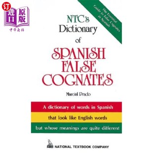 Spanish False 海外直订Ntc Ntc Dictionary Cognates 西班牙语假同源词词典