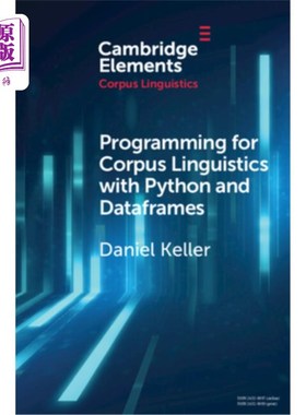 海外直订Programming for Corpus Linguistics with Python and Dataframes 用Python和数据框架进行语料库语言学编程