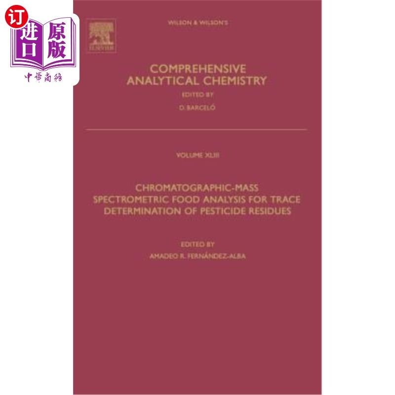 海外直订chromatographic-mass spectrometric food analysis for