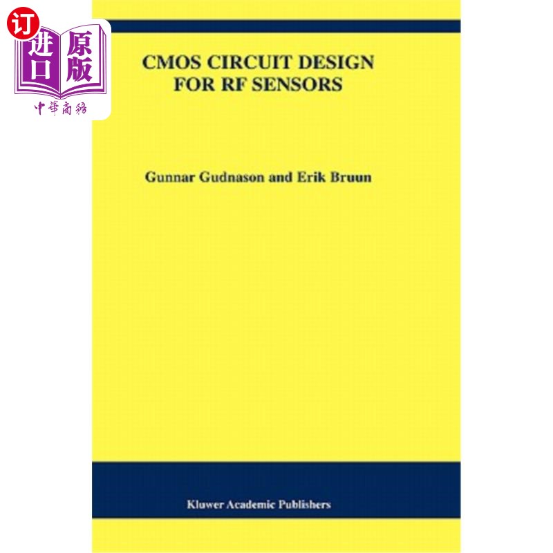 海外直订CMOS Circuit Design for RF Sensors 射频传感器CMOS电路设计