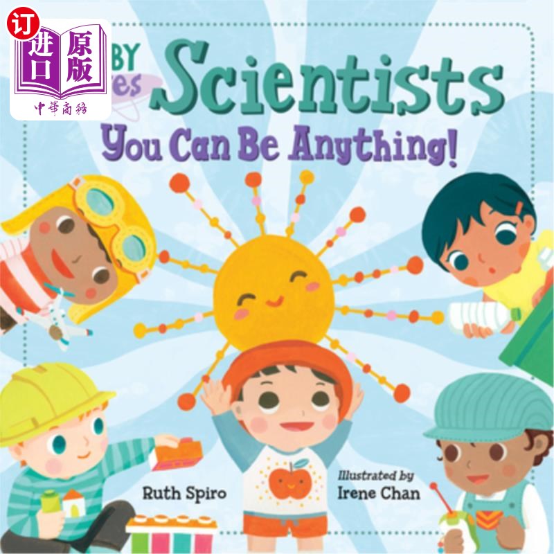 海外直订Baby Loves Scientists 婴儿喜欢科学家