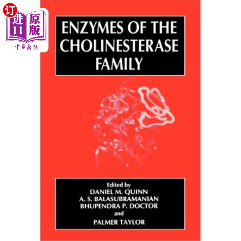 海外直订Enzymes of the Cholinesterase Family 胆碱酯酶家族的酶