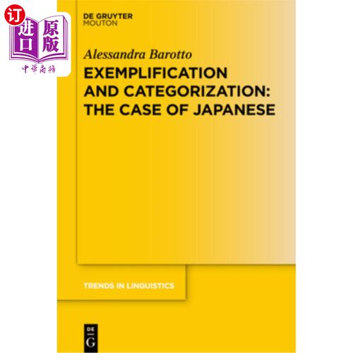 海外直订Exemplification and Categorization 范例和分类