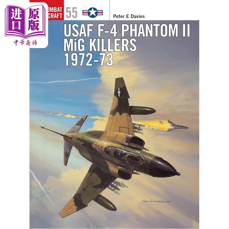 预售 美国空军F-4 鬼怪 II战斗机米格杀手 USAF F-4 Phantom II MiG Killers 1972–73 英文原版 Peter E. Davies【中商原版】