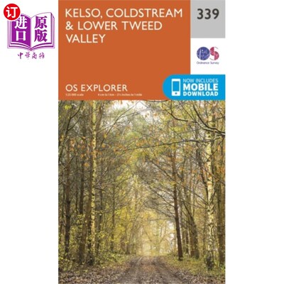 海外直订Kelso, Coldstream and Lower Tweed Valley Kelso, Coldstream和Lower Tweed Valley