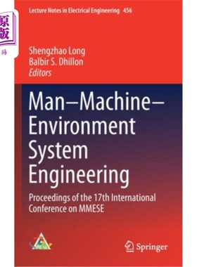 海外直订Man-Machine-Environment System Engineering: Proceedings of the 17th Internationa 人-机-环境系统工程：第17届