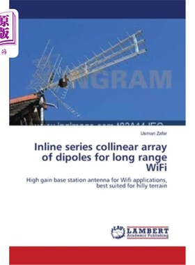 海外直订Inline series collinear array of dipoles for long range WiFi