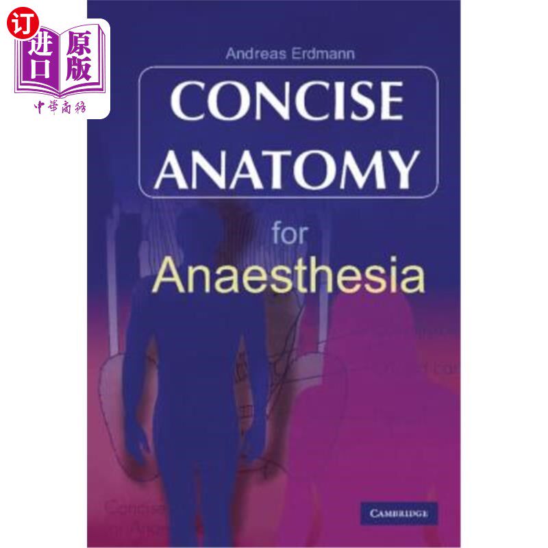 海外直订医药图书Concise Anatomy for Anaesthesia 麻醉用简明解剖学
