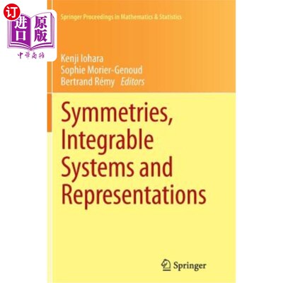海外直订Symmetries, Integrable Systems and Representations 对称，可积系统和表示法