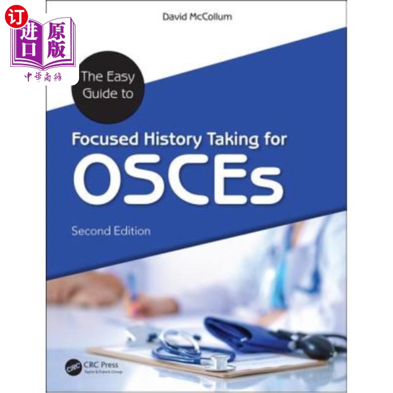 海外直订The Easy Guide to Focused History Taking for OSCEs 奥斯卡颁奖典礼聚焦历史的简易指南