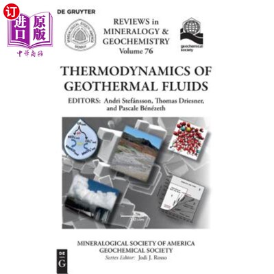 海外直订Thermodynamics of Geothermal Fluids 地热流体热力学