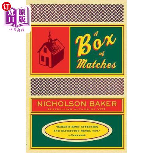 海外直订A Box of Matches 一盒火柴