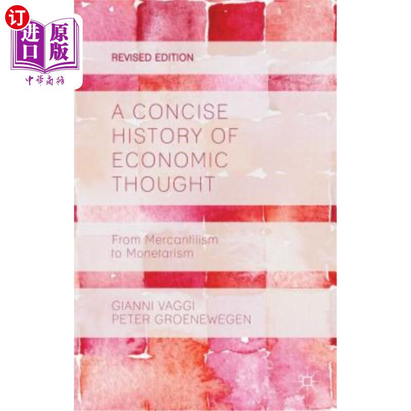 海外直订A Concise History of Economic Thought: From Mercantilism to Monetarism 经济思想简史:从重商主义到货币主义
