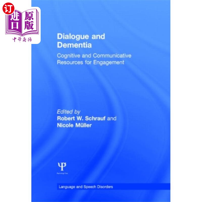 海外直订医药图书Dialogue and Dementia 对话与痴呆症