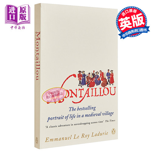 蒙塔尤 1294-1324年奥克西坦尼的一个山村 英文原版 Montaillou Emmanuel Le Roy Ladurie【中商原版】