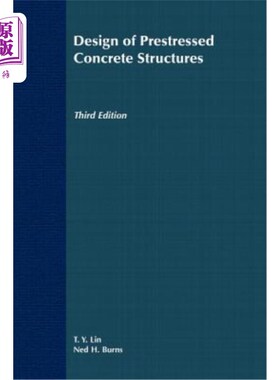 海外直订Design of Prestressed Concrete Structures 预应力混凝土结构设计