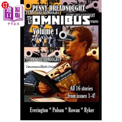 海外直订Penny Dreadnought Omnibus! Volume 1 佩妮无畏车!卷1